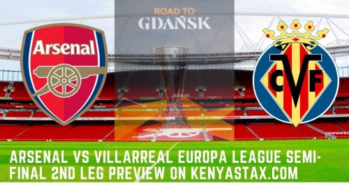 arsenal vs villarreal europa league 2nd leg