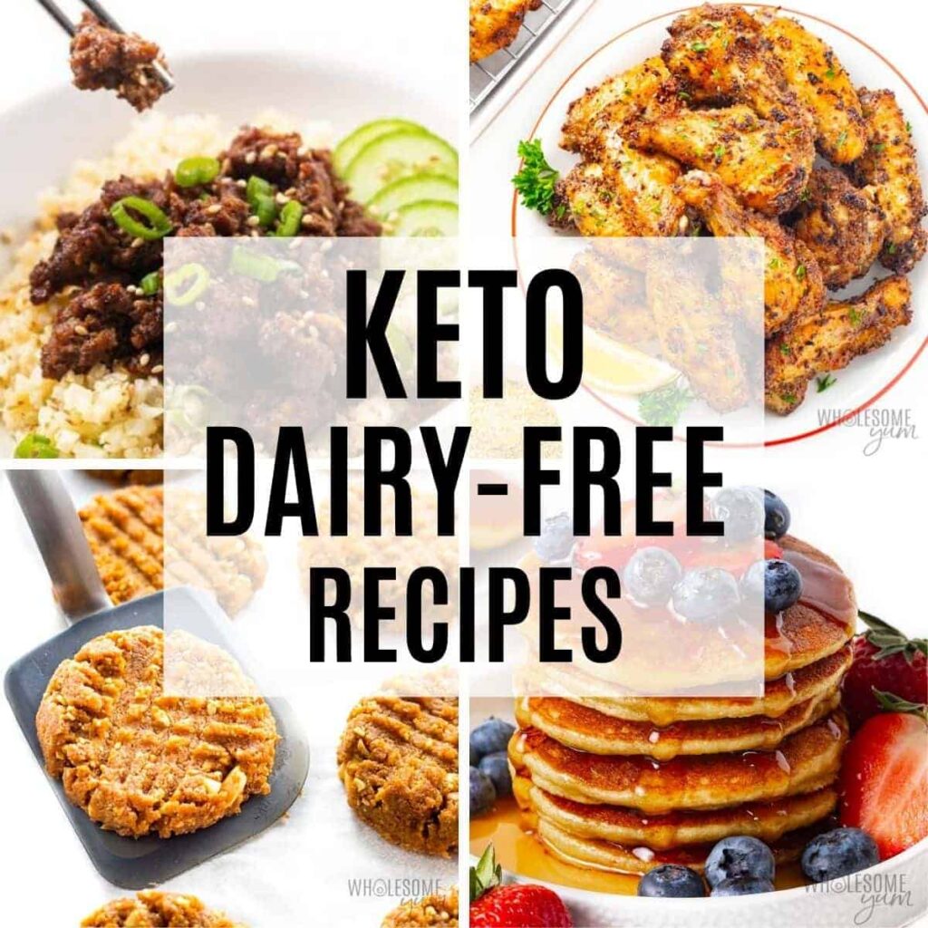 dairy-free keto recipes