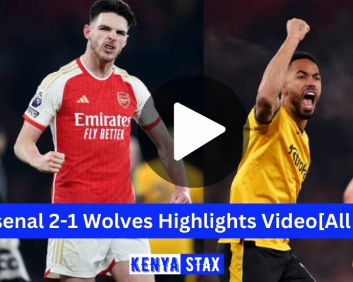 Arsenal 2-1 Wolves Highlights Video[All Goals]