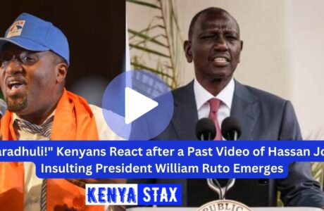 "Baradhuli!" Kenyans React after a Past Video of Hassan Joho Insulting President William Ruto Emerges